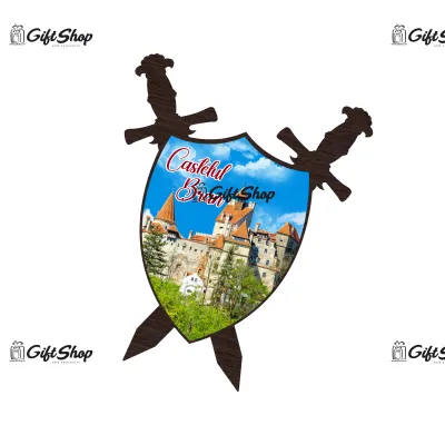 Mgs190-magnet frigider-castelul bran-